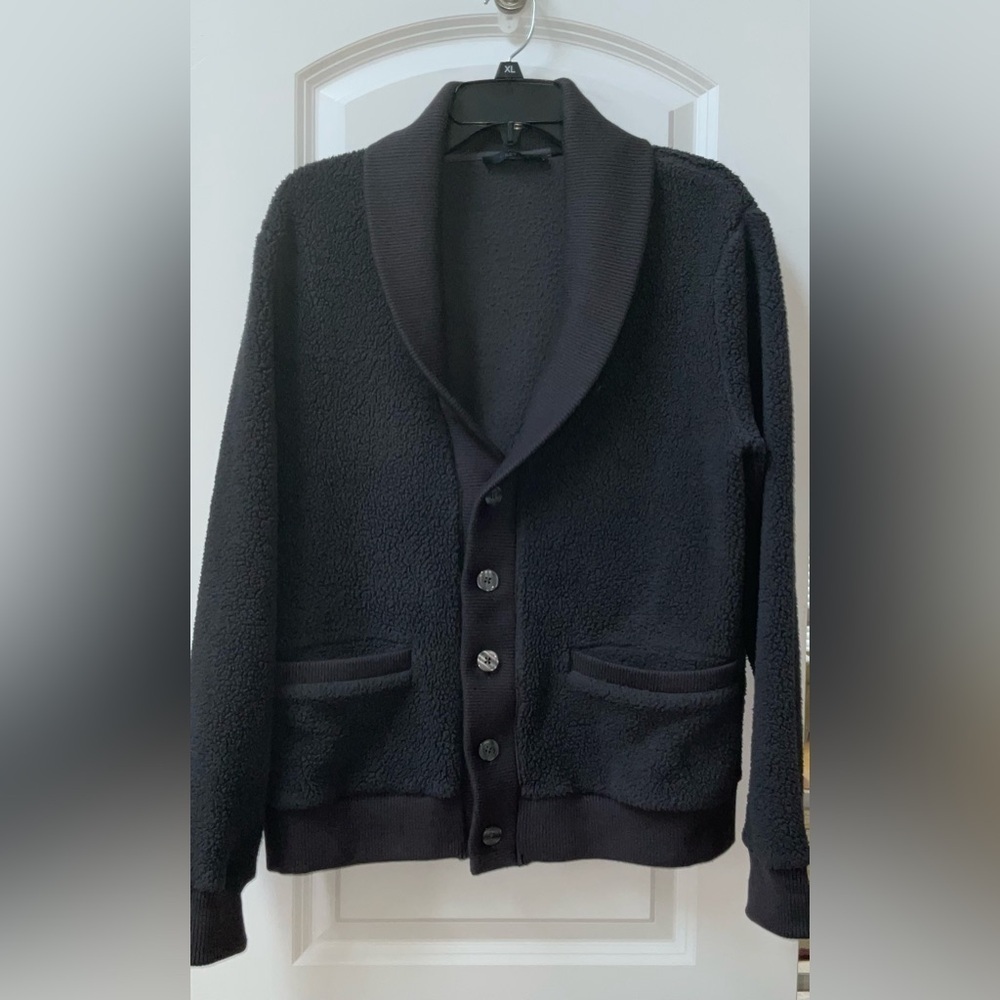 Greyson Faux Sherpa Cardigan
